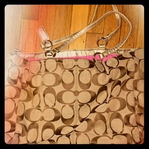 Coach large tote